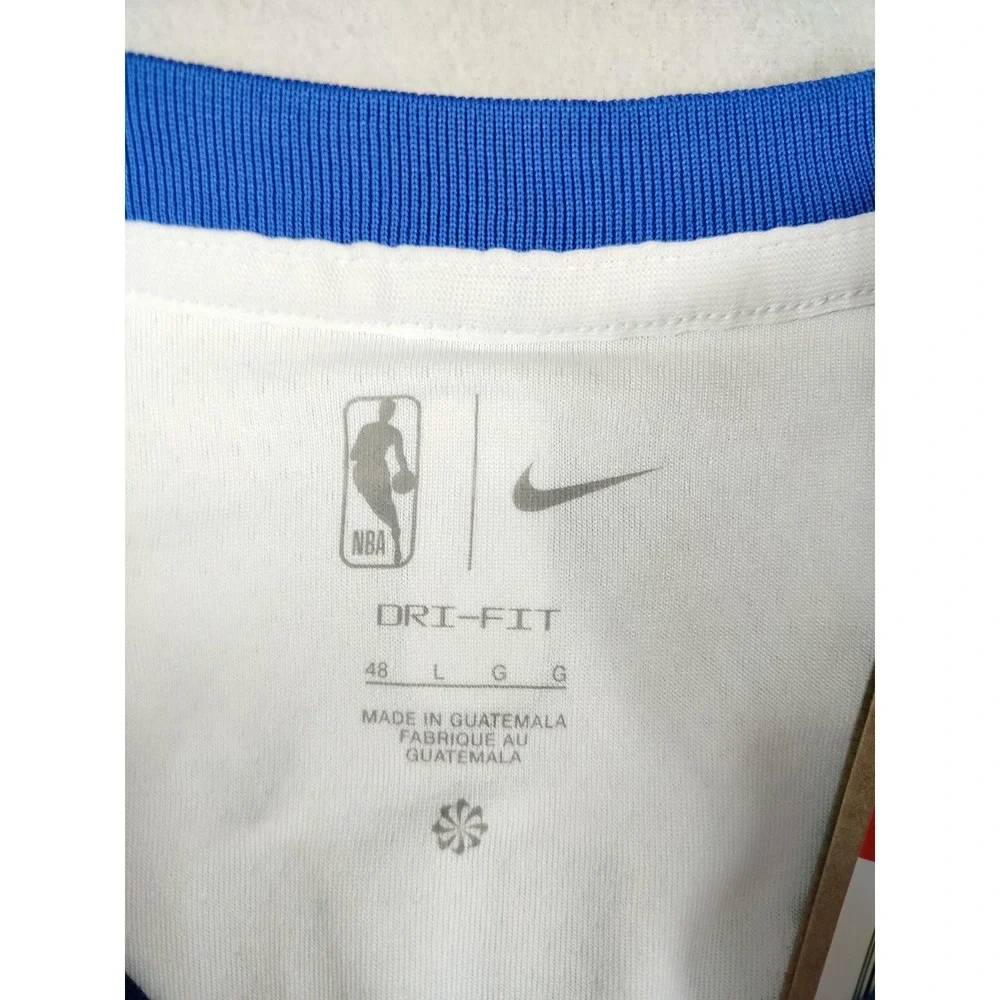 Nike Jersey Mens‎ Large White NBA Doncic 77 Swingman Dallas Mavericks Basketball